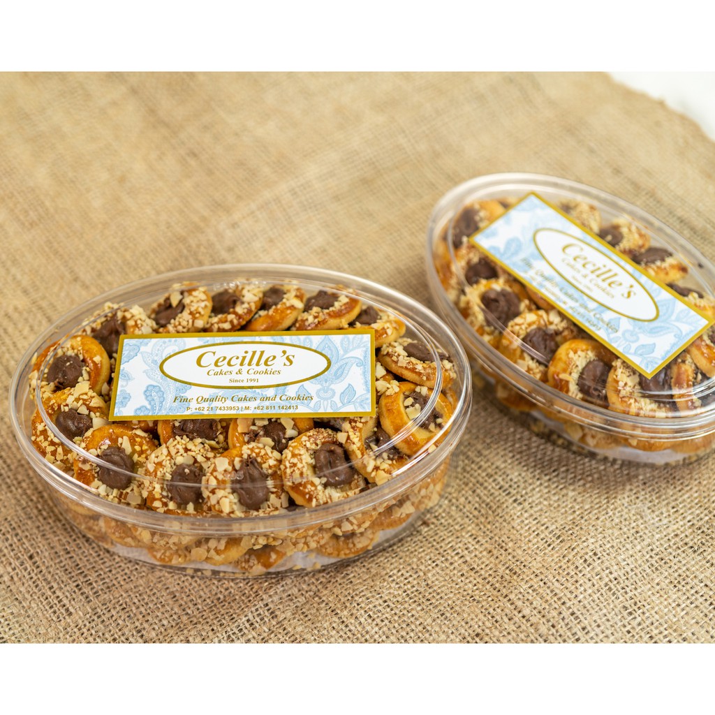 

Cecille’s Cakes & Cookies - Nutella Cheese Almond 250gr