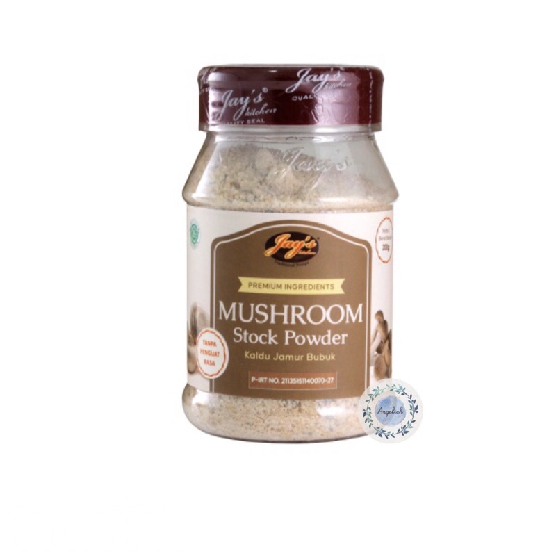 

Jay’s Kitchen Mushroom Stock Powder / Kaldu Jamur Bubuk 200gr