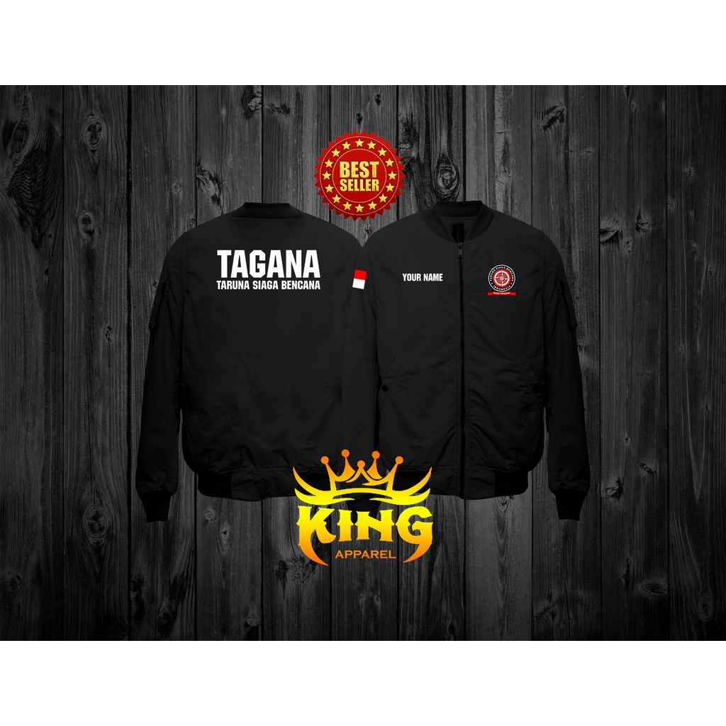 Jaket Bomber Intansi TAGANA Indonesia Bayar Di Tempat