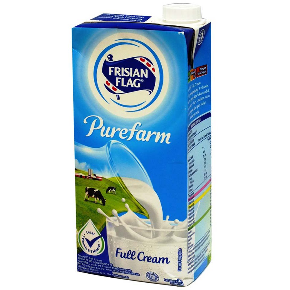 

FRISIAN FLAG UHT Purefarm Full Cream 900ml