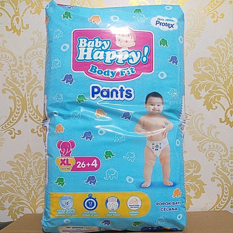 BABY HAPPY PANTS S38+2, M 32,L28,XL26XXL 24