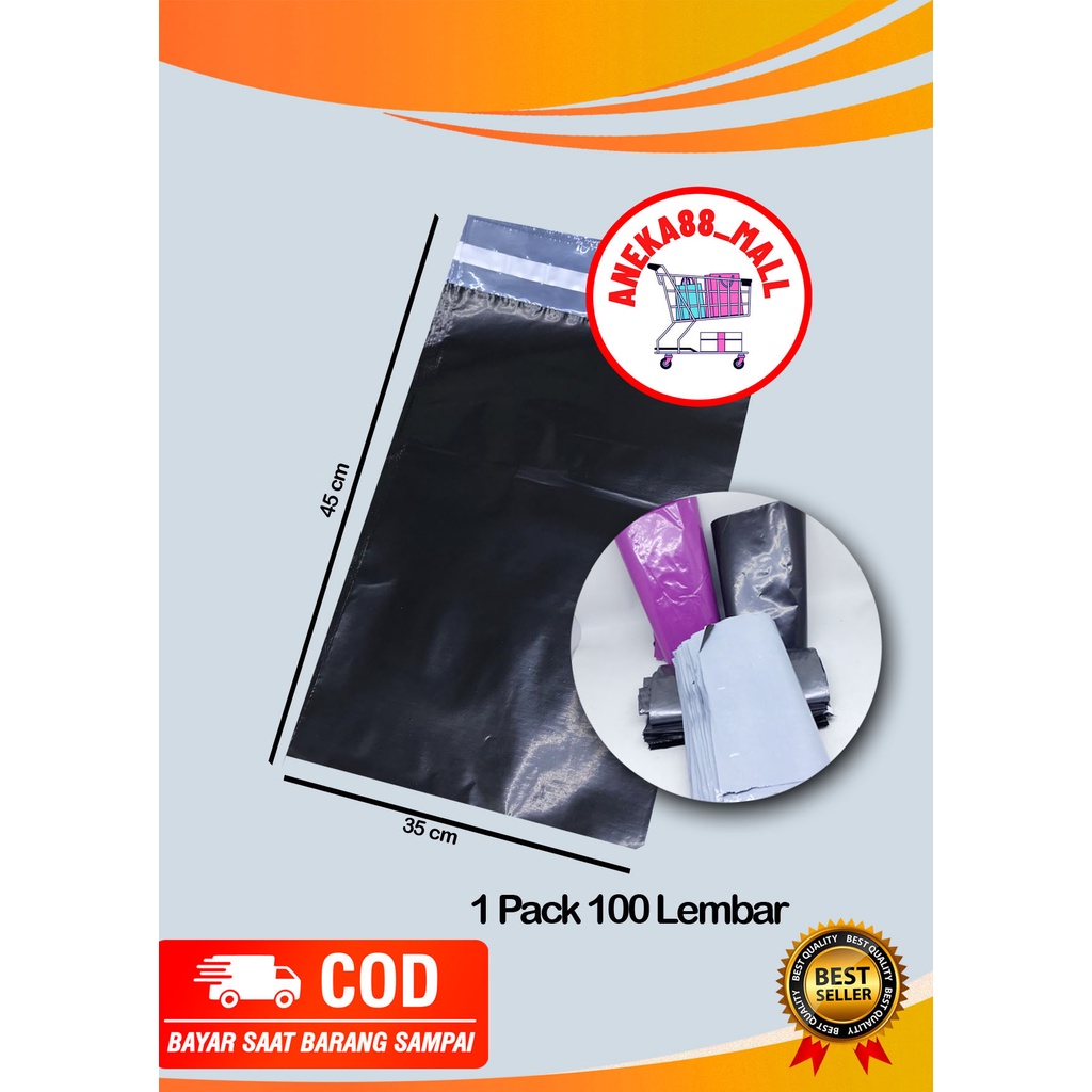 

InJO TERMURAH 35x45 cm POLYMAILER packing bag plastik online shop olshop