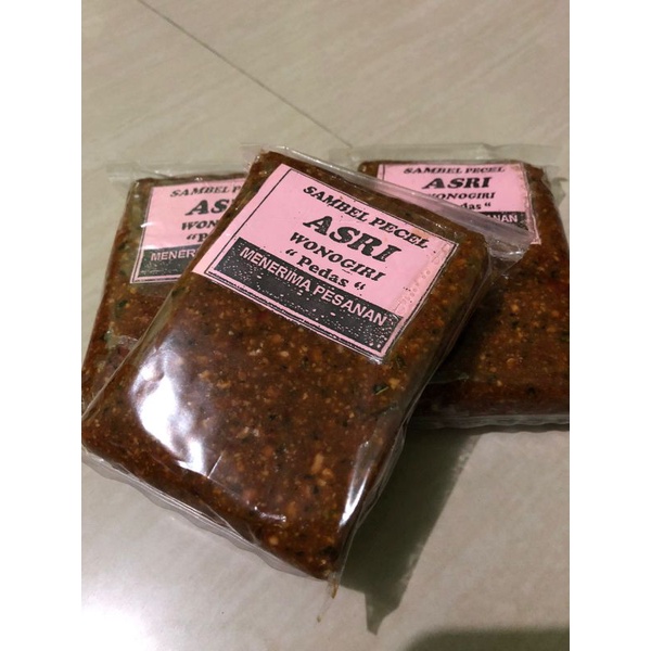 

Sambal Pecel Asli Wonogiri