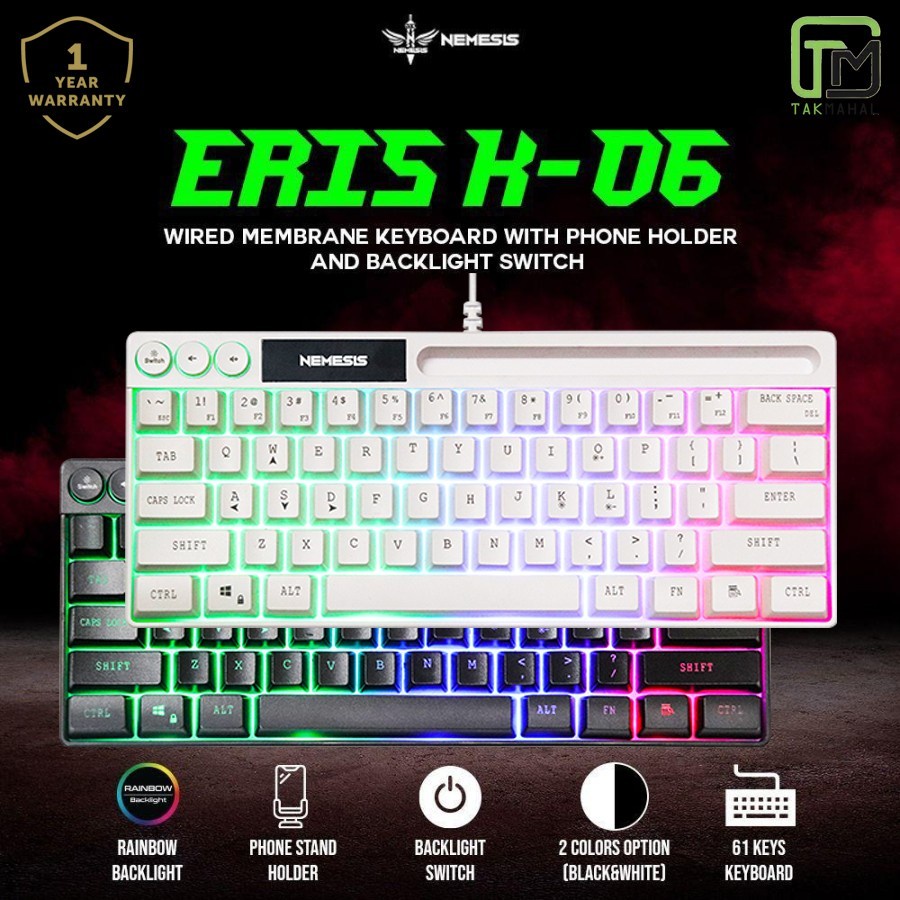 Keyboard Gaming NYK Eris K06, NYK K-06 Eris / NYK K06 Eris / NYK K 06