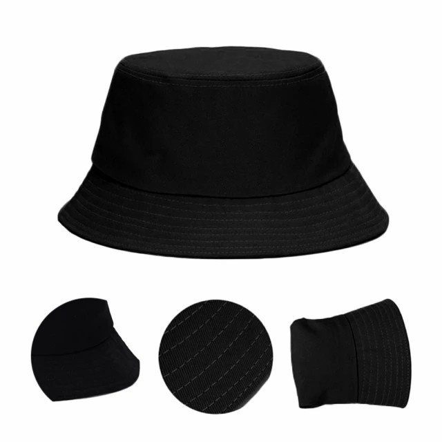 QUALITY Topi Bucket Hat Korea Pria Wanita Unisex Polos Tanpa Logo