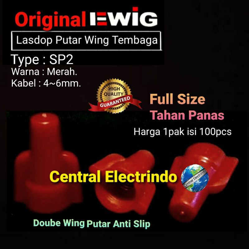 Lasdop Double Wing EWIG SP2 Red (4~6mm).