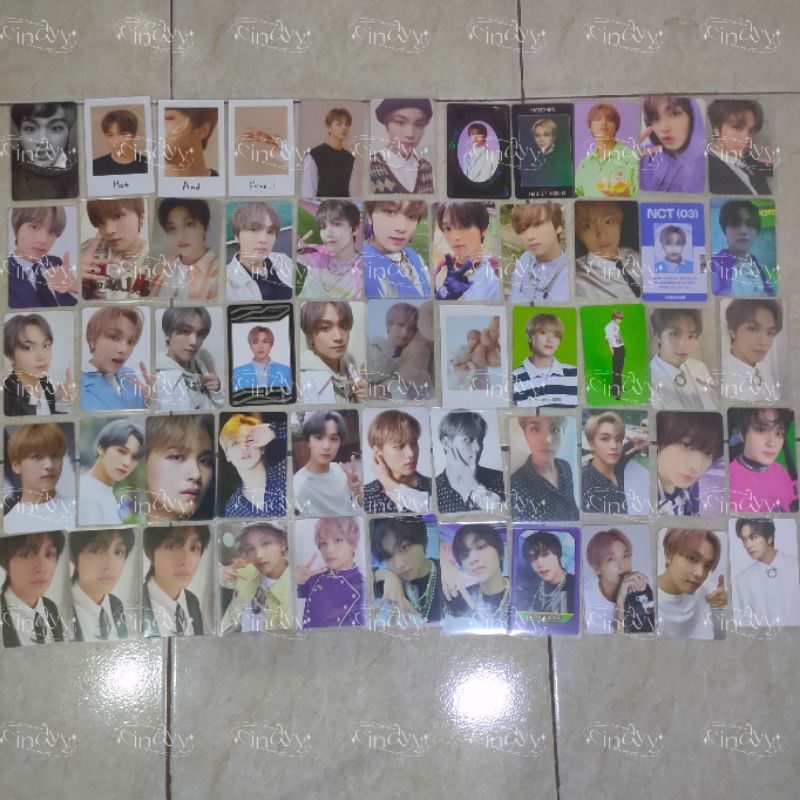 wts pc official haechan nct 127 dream photopack sg21 sg22 hoodie ungu boneka ar ticket fortune the l