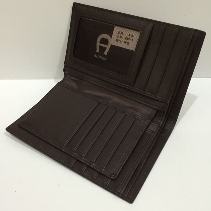 Dijual Dompet Kulit AIGNER 6501 1   Dompet 3 4 Pria Aigner IMPORT Diskon