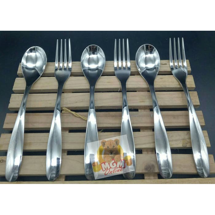 Garpu Kue Hotel Stainless Steel 18-10 2412