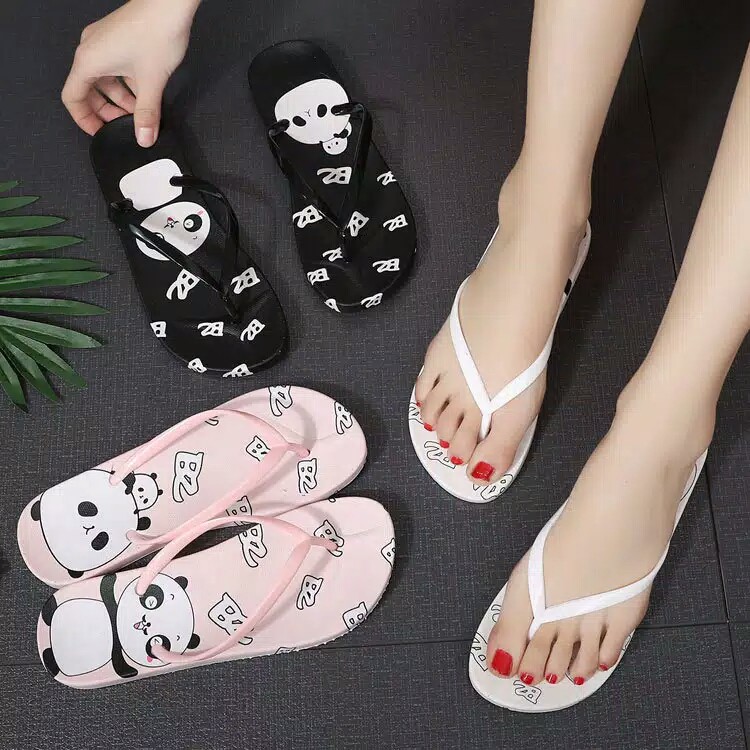 PROMO BIG SALE  SGC 14 FLIP FLOP PANDA EVA JELLY