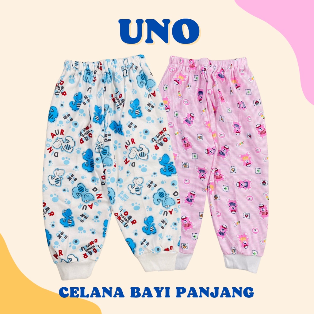 0-9 BLN CELANA BAYI PANJANG UNO (SNI) CELANA PANJANG BAYI UNISEX