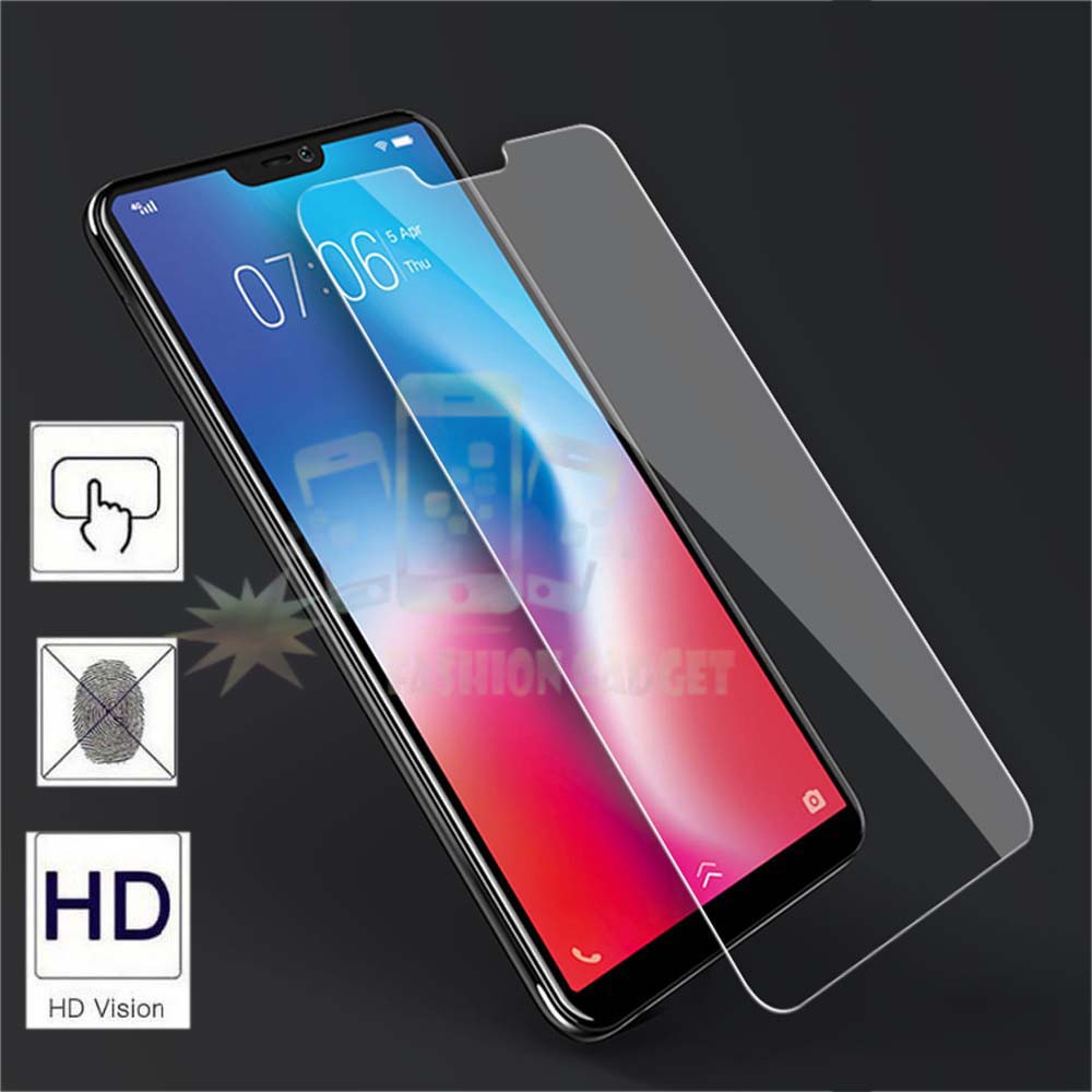 Tempered Glass Vivo V9 2018 / Anti Gores Kaca Screen Protector Screen Guard Pelindung Layar - Clear