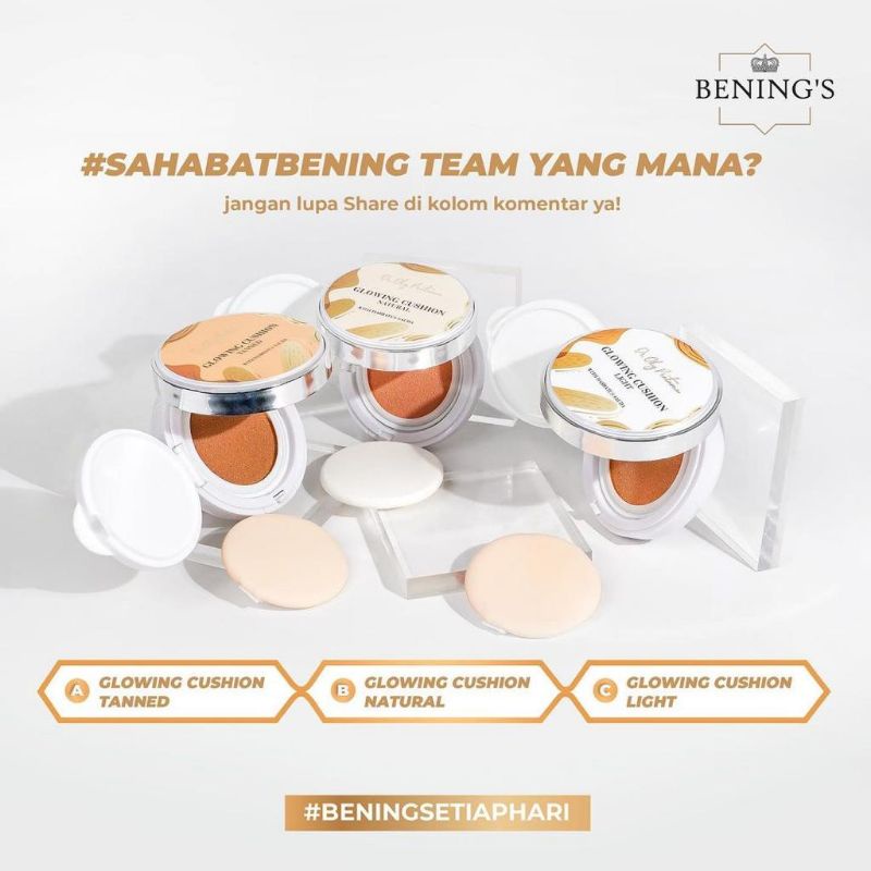 

BENING'S GLOWING CUSHION | BENING'S SKINCARE