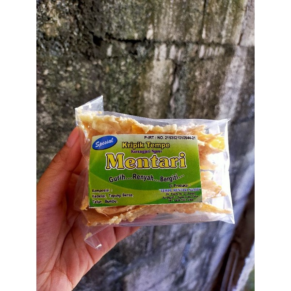 

Kripik tempe asli ngawi.. Super renyahhh isi 10bungks kecil.