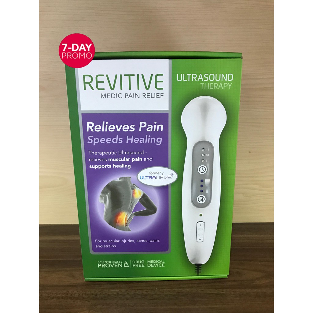 Revitive Ultrasound / Ultralieve Ultrasound Therapy Device READY STOCK