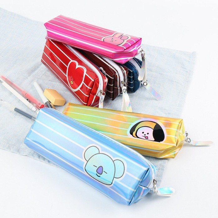 

Lucu Tempat Pensil Bt21 Hologram Bergaransi