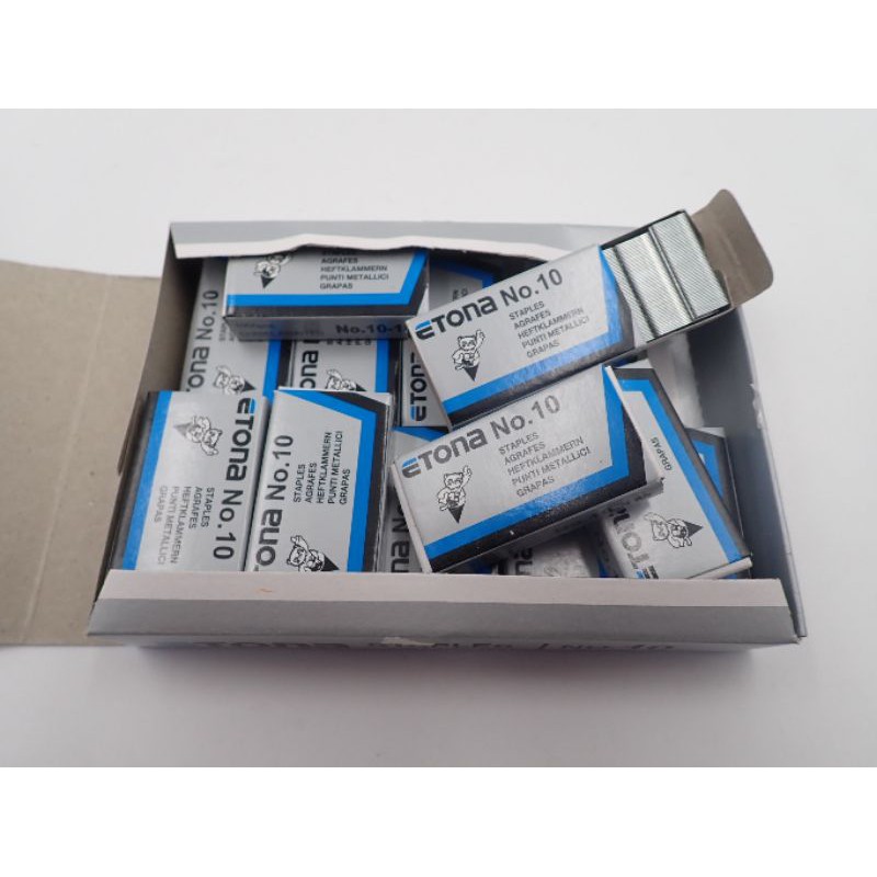 

Isi Staples No 10 Etona Per Pack Untuk Stapler HD 10