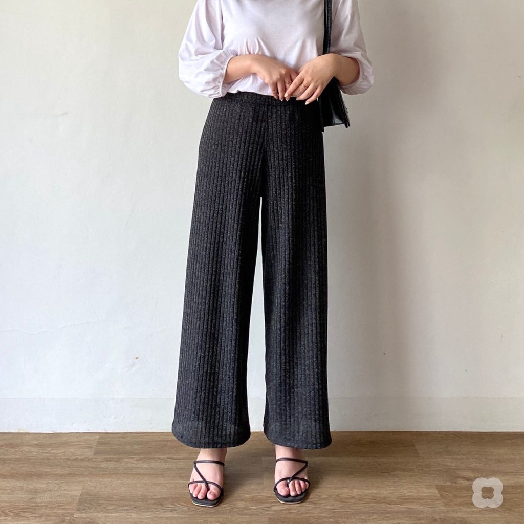 CLOY Pants | Celana Kulot Korea Wanita | Cotton Club