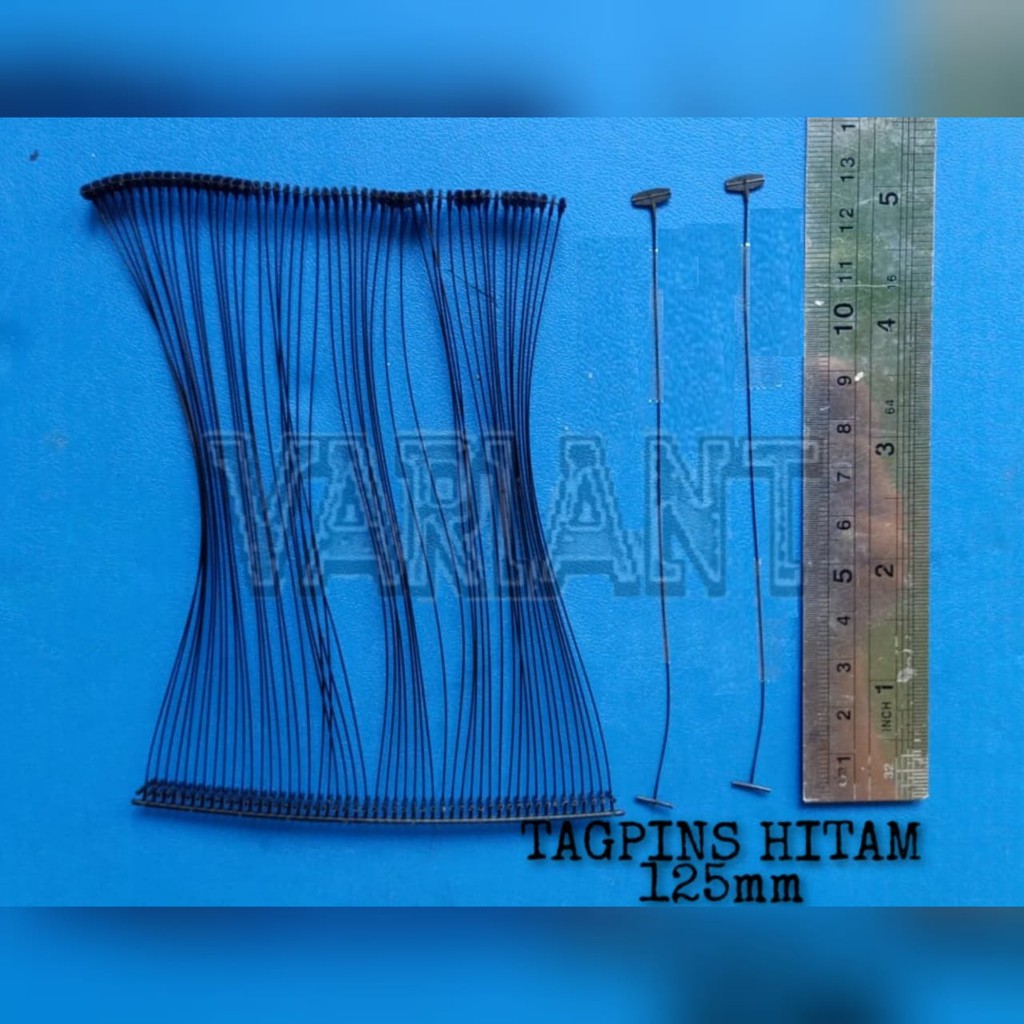 

TAG PIN TAG PINS TAGPIN TAGPINS HITAM 125mm ISI TEMBAKAN MEREK BAJU