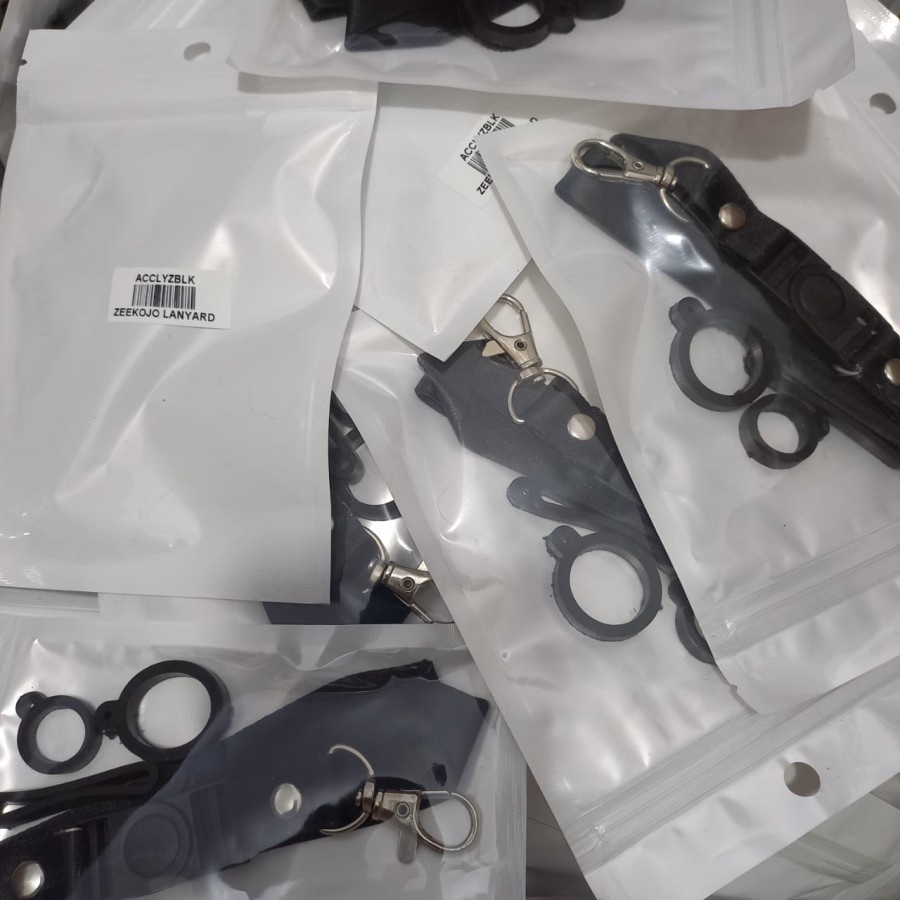 ZEEKOJO LANYARD VAPE GANTUNGAN POD POLOS BLACK