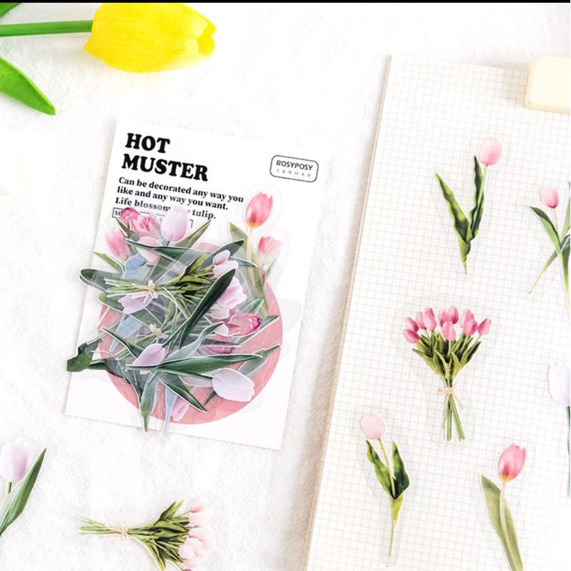

Stiker Flower / Journal Kit / Jurnal Stiker / Bujo
