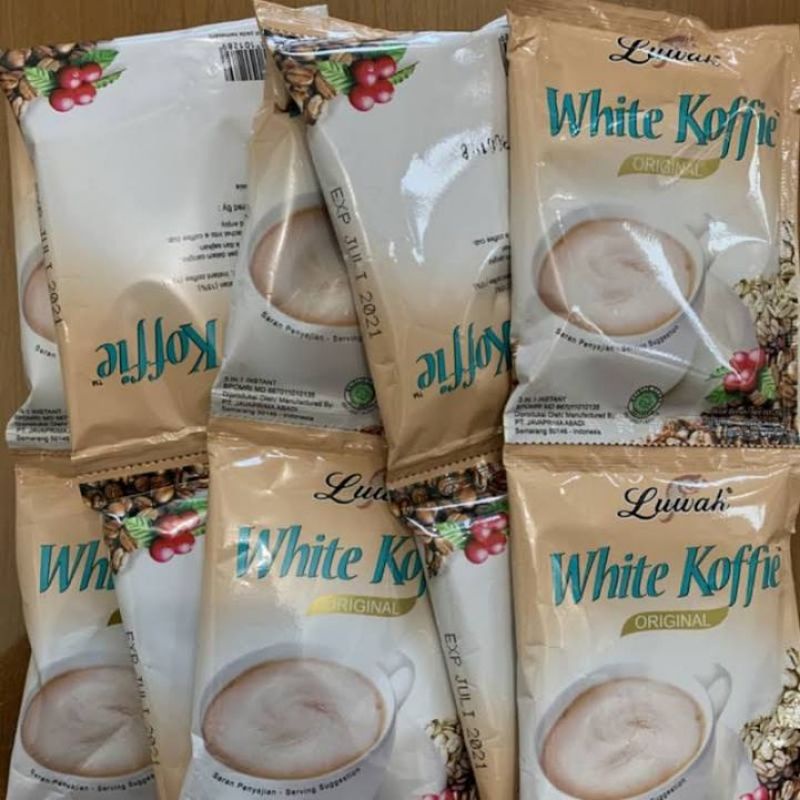 

LUWAK WHITE KOFFIE ORIGINAL 3 IN 1 INSTANT 20 GRAM
