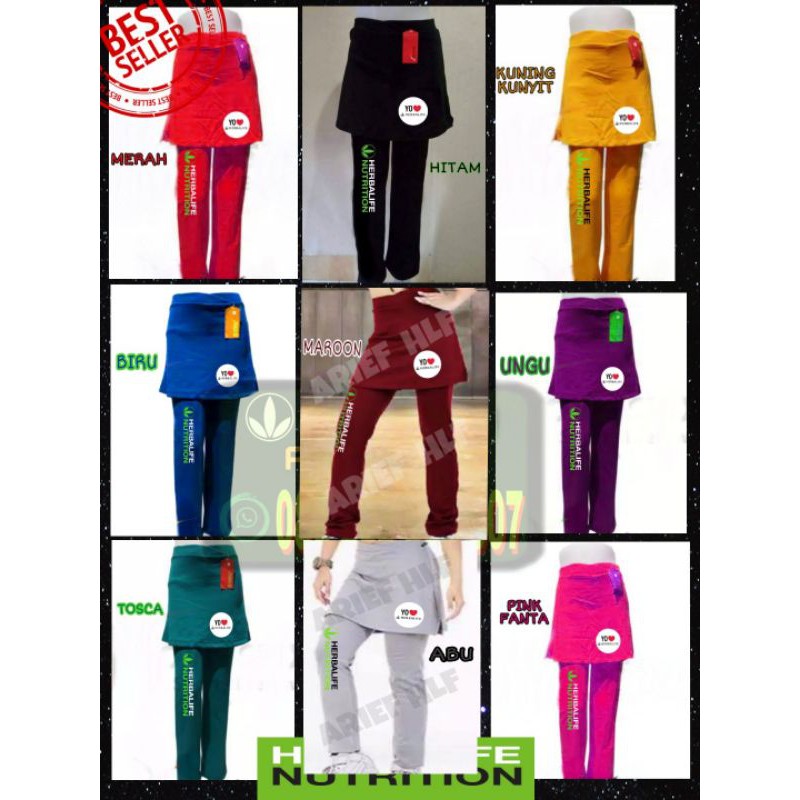 SALE Celana Rok ZUMBA / SENAM  Herbalife KAOS HERBALIFE