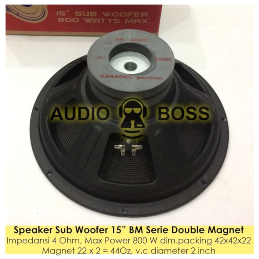 speaker 15 inch 4 ohm