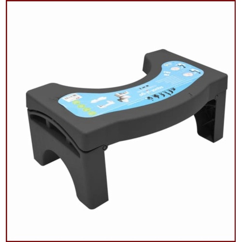 Squat N Go Bangku Toilet Lipat - Hitam