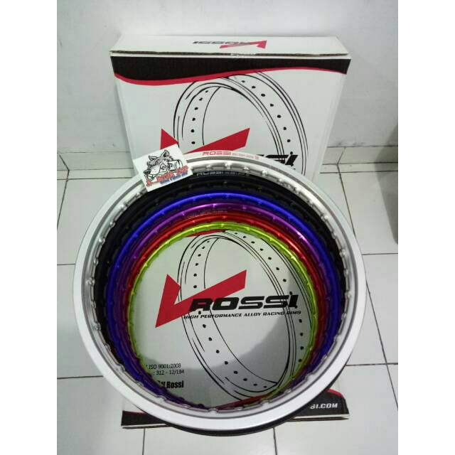 Sepasang Velg Rossi 140 140 Ring 17