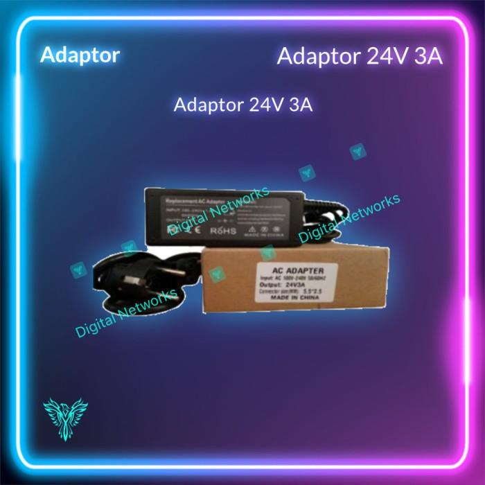 Adaptor 24V 3A OEM Power Adaptor 24V 3A Adaptor 24volt 3amp