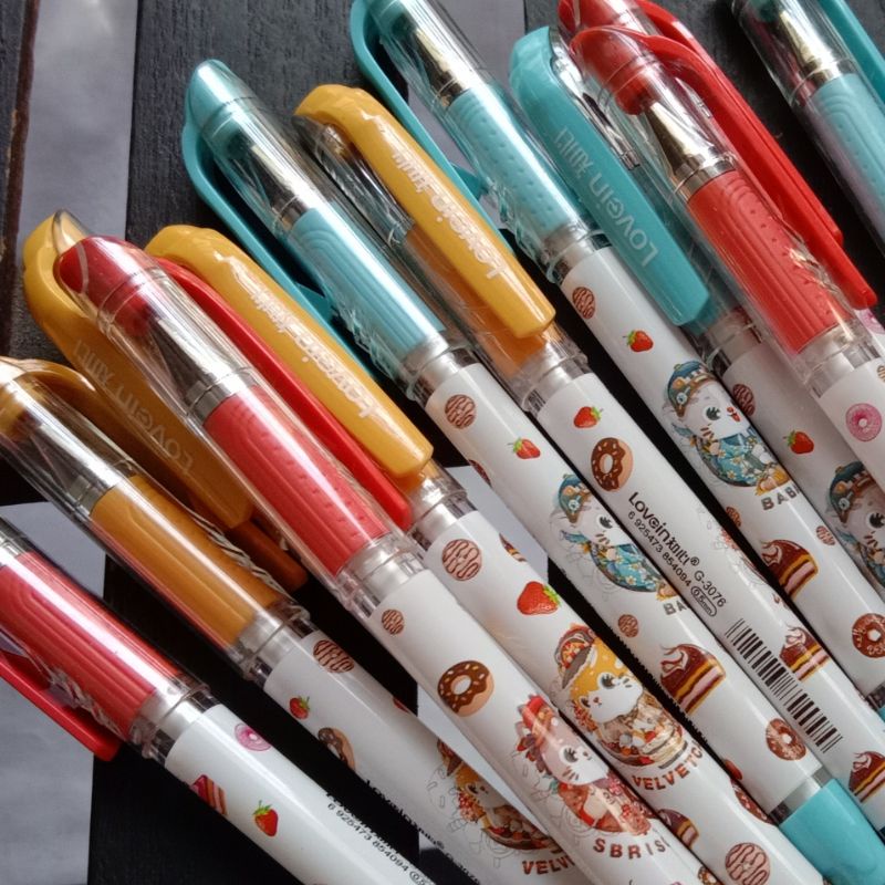 

Bolpoin gel (ukuran 0.5 mm)