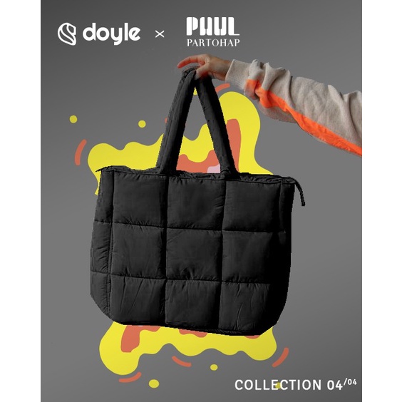 Terlaris Puff Tote Bag Doyle x Paul Partohap