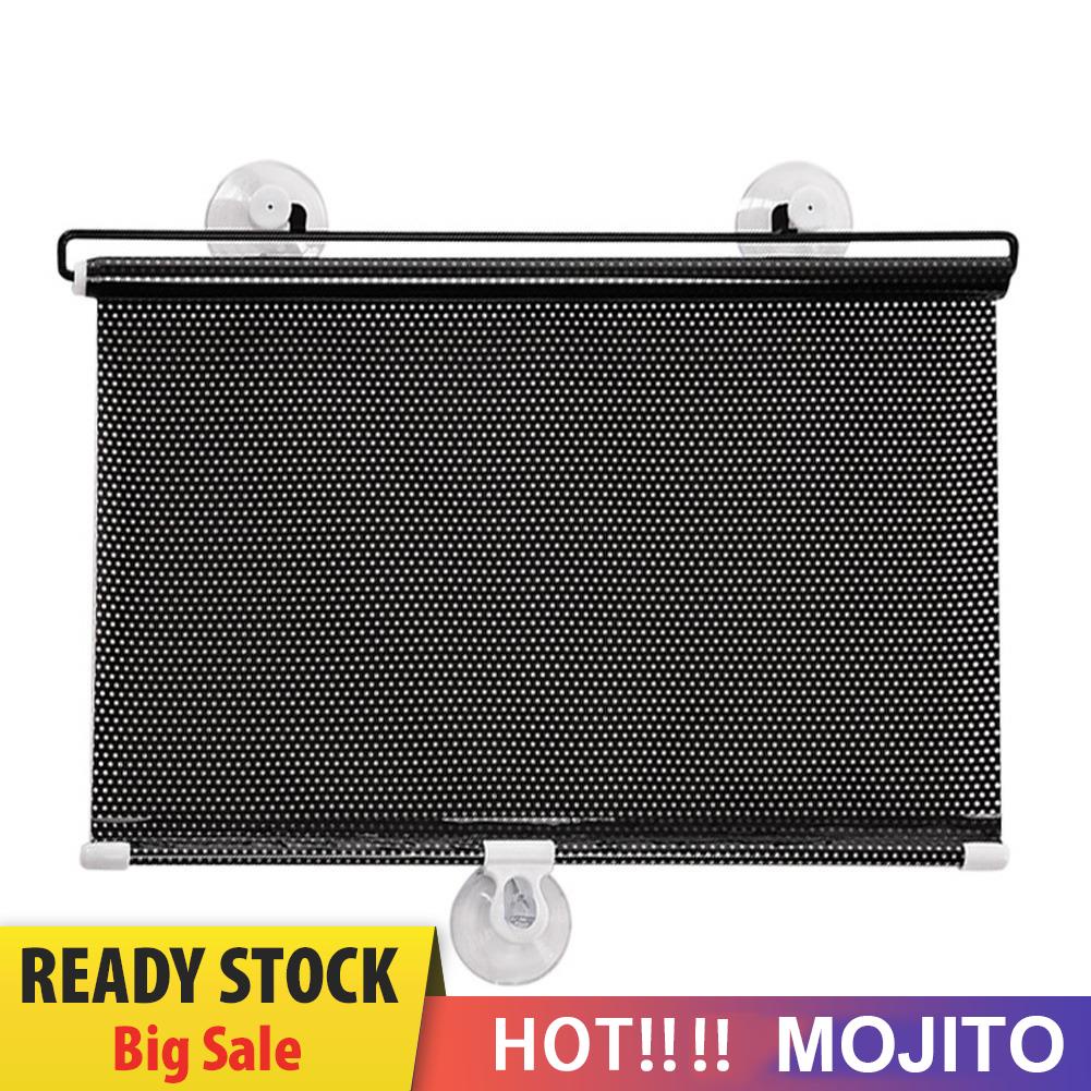 MOJITO Car 40cm x 60cm Auto Retractable Side Window Car Sun Shade Curtain