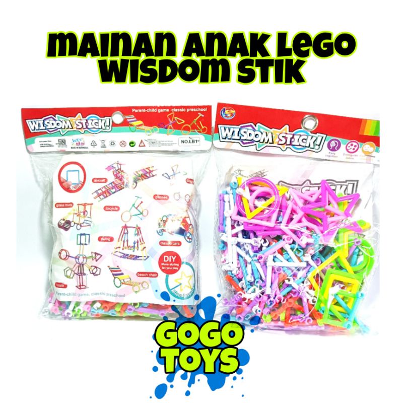 MAINAN ANAK LEGO STICK WISDOM STICK