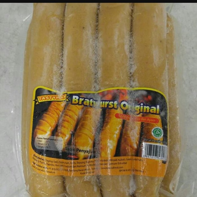

Tastymax sosis sapi 9's 1kg