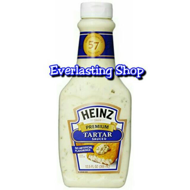 

Heinz Premium Tartar Sauce Tar Tar Saus Bumbu Krim 12.5 Ounce Product of America