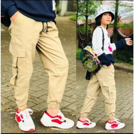 CELANA CARGO ANAK TANGGUNG KELAS 4-6SD BAHAN TWILL