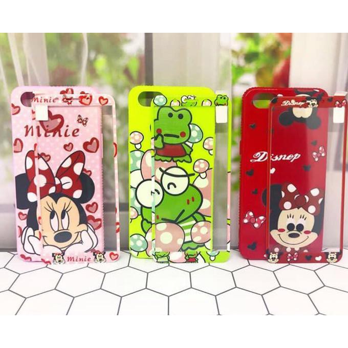 Casing Soft Case oppo F9 Softcase case 360 cartoon Oppo F9 A3s A71 keropi doraemon