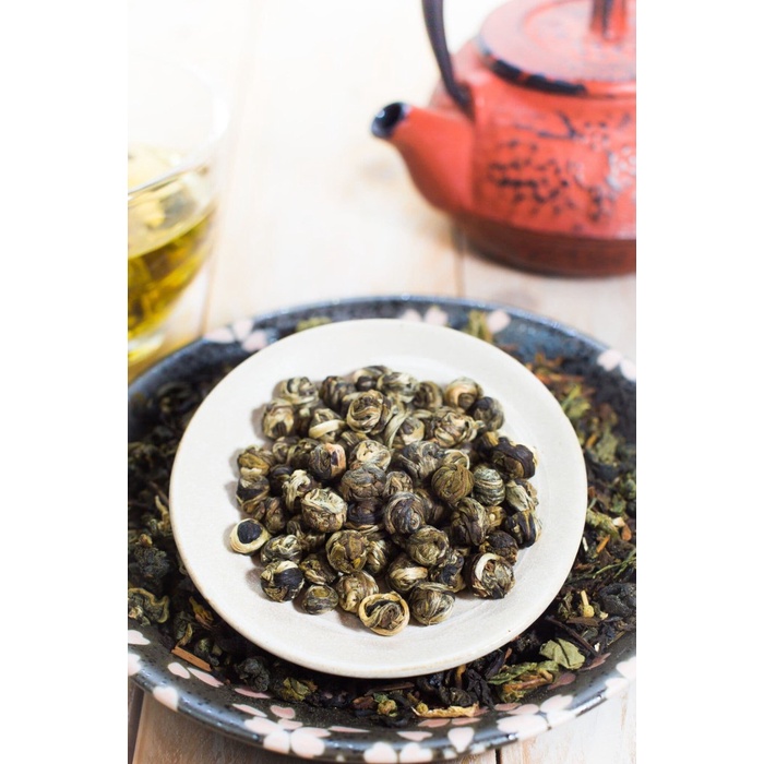 

B062 Jasmine Dragon Pearl Tea - 100% Natural Tea Sommelier Collection g054S