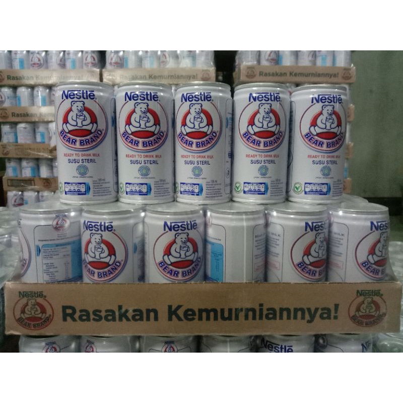 

Bear Brand 189ml Susu Steril Susu Beruang Susu Sehat