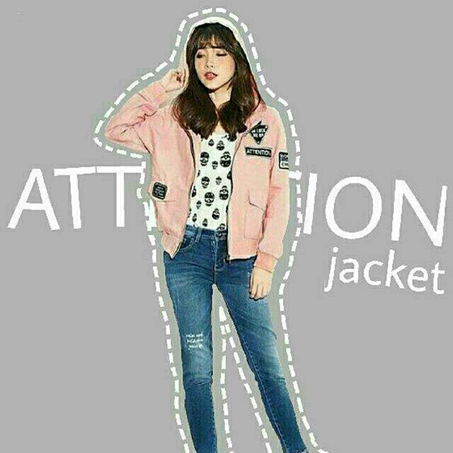 Attention jacket / jaket murah
