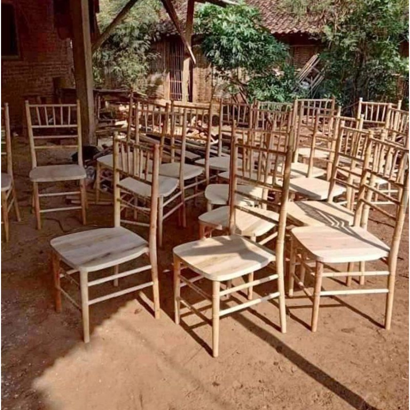 KURSI TIFFANI BAMBU PELAMINAN TERMURAH