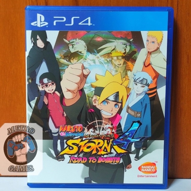Naruto Ultimate Ninja Storm 4 Road to Boruto PS4 Kaset Naruto Shippuden PS 4 5 Paystation CD BD Game