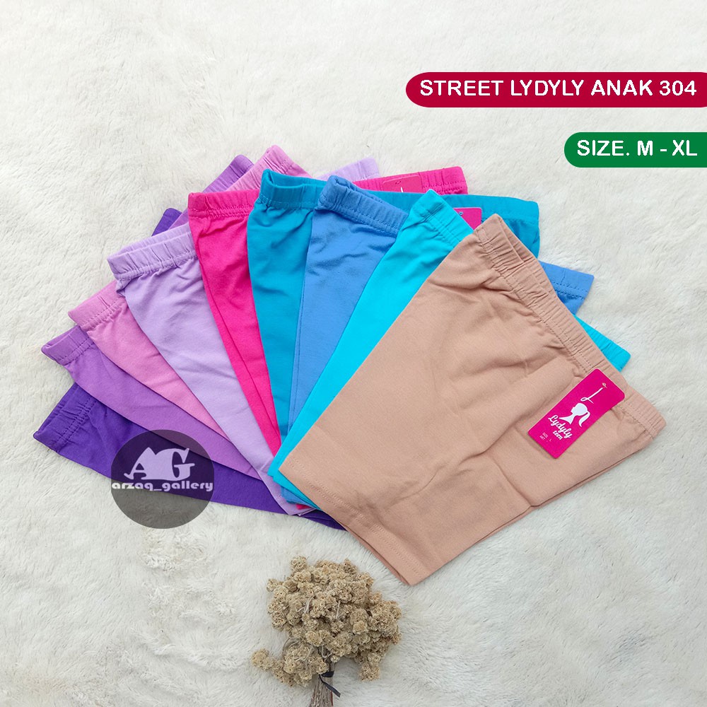 [ 6 pcs ] - CELANA SHORT /  LYDYLY LD 304 | Celana Street Anak Lydyly | Pakaian Dalam Anak | Celana Pendek / Short Pant / Celana Daleman ROK / Celana Street