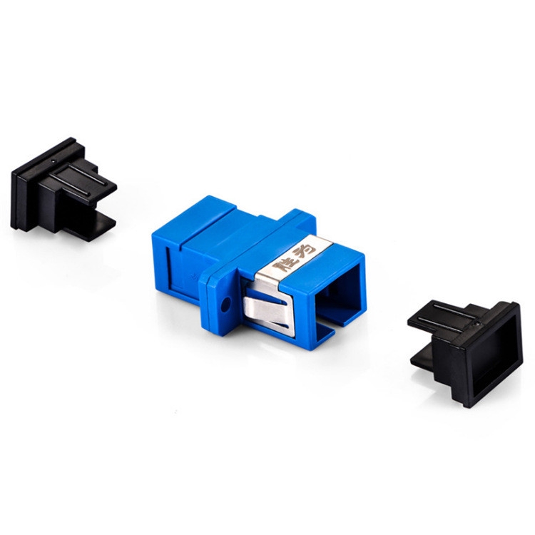 [1 pcs] Adapter SC UPC Fiber Optik Sambungan Connector Single Mode [Bisa Bayar Ditempat]