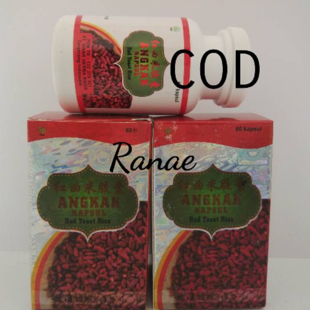 Angkak Kapsul (Red Yeast Rice) - Obat Demam Berdarah