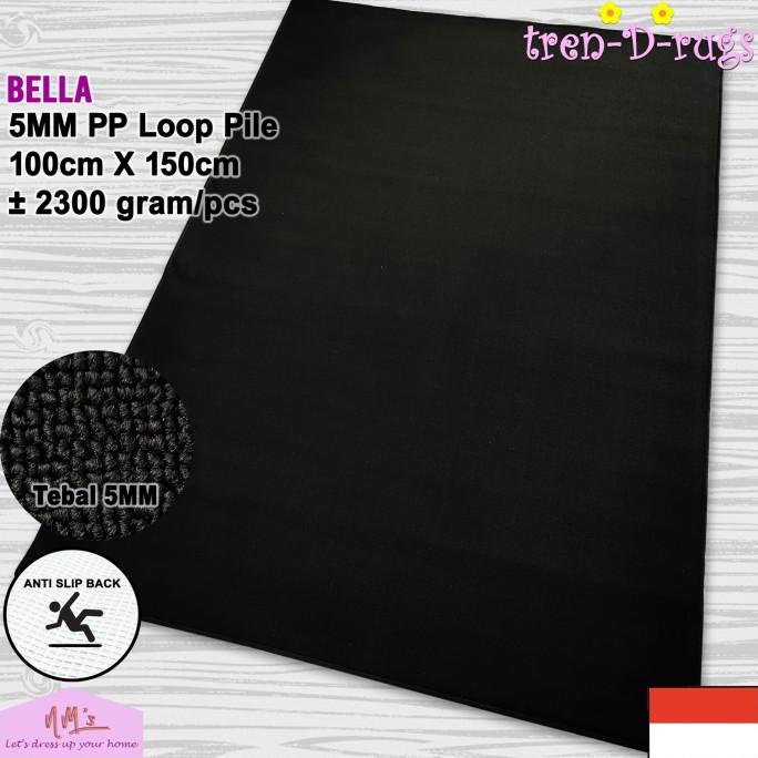 Karpet polos permadani lantai ruang tamu kamar anti slip minimalis