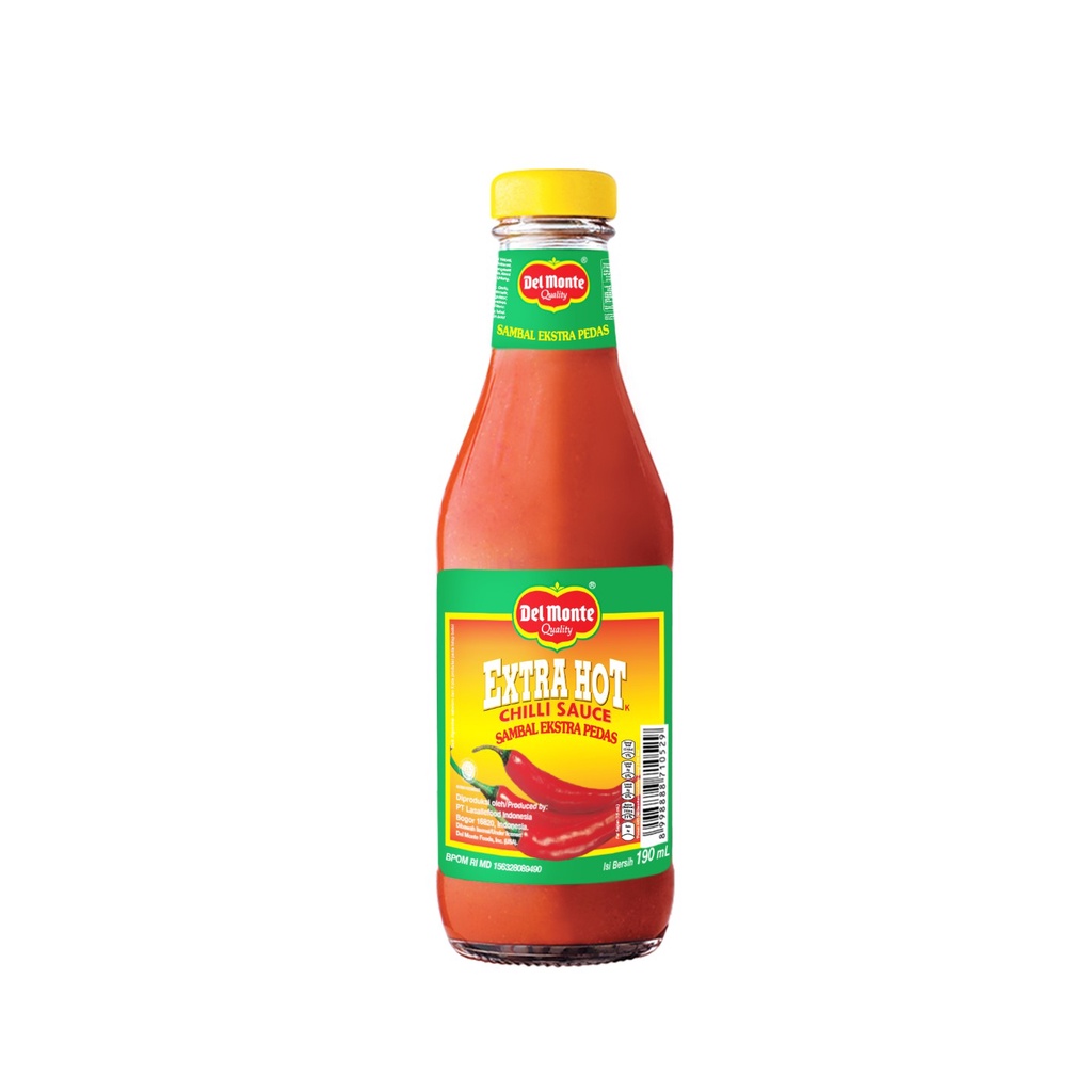 

Delmonte Saus Extra Hot Chilli 190 mL