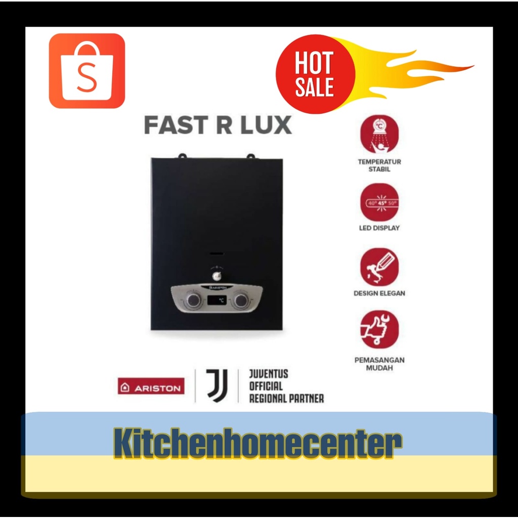 Water Heater Ariston Fast R Lux / Water Heater Gas 5 Liter